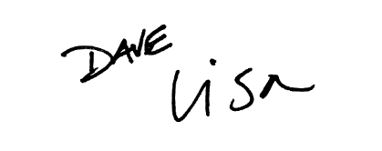 image of dave and lisa signature