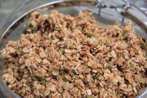 Raw granola - the final product