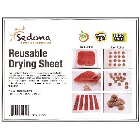 3-Pack Tribest BPA/Teflon-Free Drying Sheets for Sedona Dehydrator