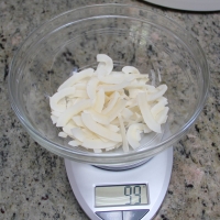 Weigh Coconut - after