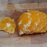 Step 2 - Slice Clementines