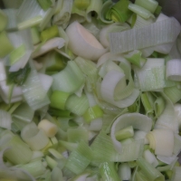 Step 1 - Add the leeks and garlic and cook, stirring regularly, until soft and wilted, about 10 minutes