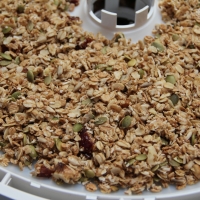 Raw granola - the final product