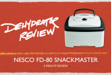 Nesco FD-80 Square Dehydrator and Jerky Maker - 9913239